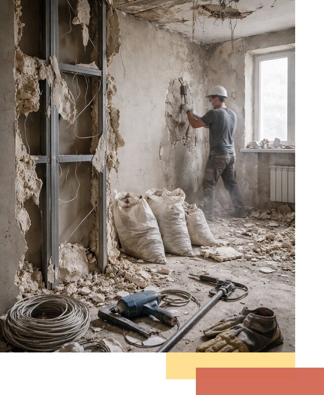 Профессиональный демонтаж зданий и конструкций в Темрюке