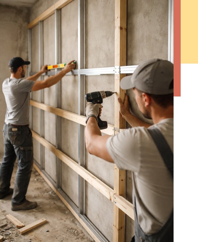 Устройство обрешетки под панели в Темрюке от 2162 руб. — монтаж под ключ | ОТДЕЛОЧНИК-Тмр