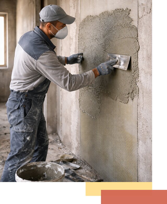 Штукатурка стен по сетке в Темрюке под ключ качественно и быстро