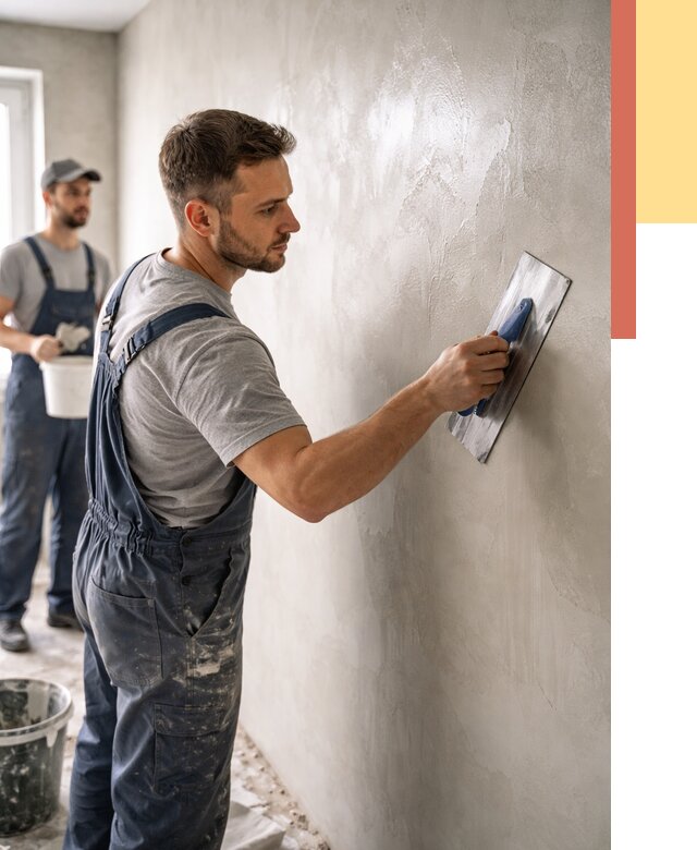 Глянцевание штукатурки стен в Темрюке от 7720 руб. — услуги и затирка | ОТДЕЛОЧНИК-Тмр