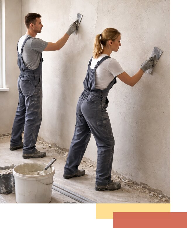 Штукатурка стен под обои в Темрюке профессионально и быстро