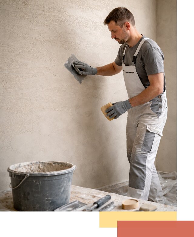 Декоративная штукатурка травертин в Темрюке для стен и потолков