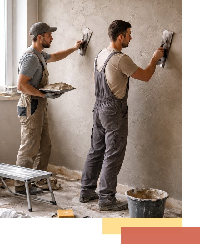 Ремонт декоративной штукатурки и восстановление фактуры в Темрюке