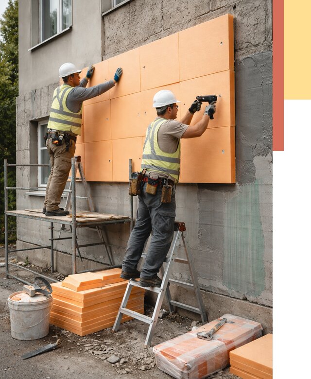 Утепление стен пеноплексом в Темрюке от 1904 руб./м2 — быстро и недорого | ОТДЕЛОЧНИК-Тмр
