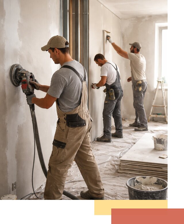 Профессиональная отделка стен в Темрюке качественно и в срок