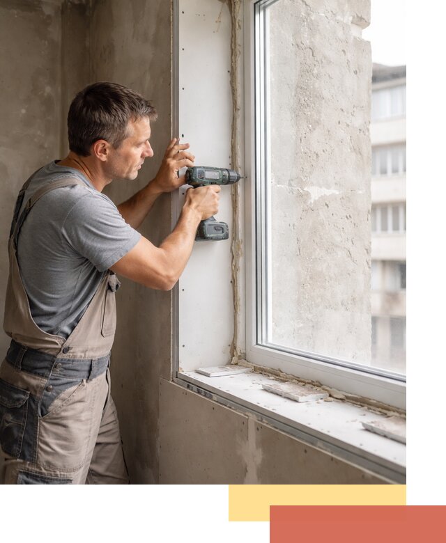 Монтаж гипсокартонных откосов в Темрюке под ключ