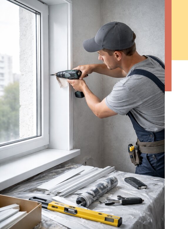 Установка пластиковых откосов в Темрюке от 2316 руб. | ОТДЕЛОЧНИК-Тмр монтаж, быстро и недорого