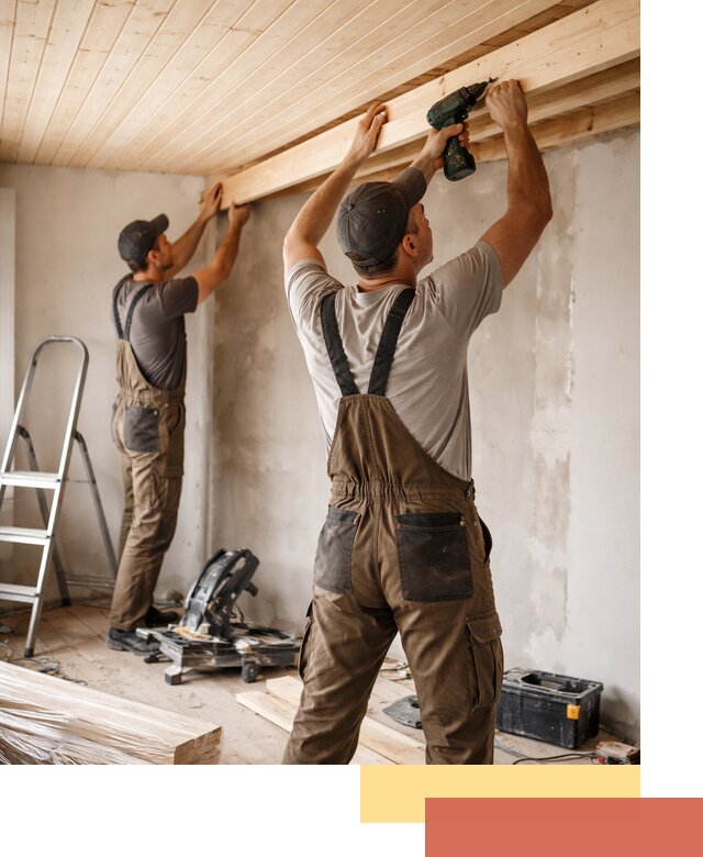 Монтаж потолка из вагонки в Темрюке профессионально и аккуратно