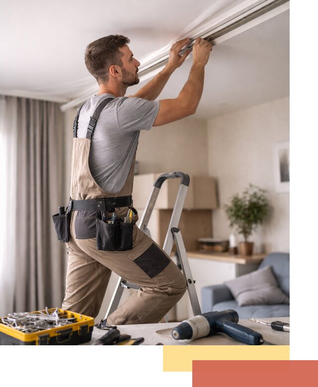 Ремонт натяжных потолков в Темрюке — качественно и оперативно