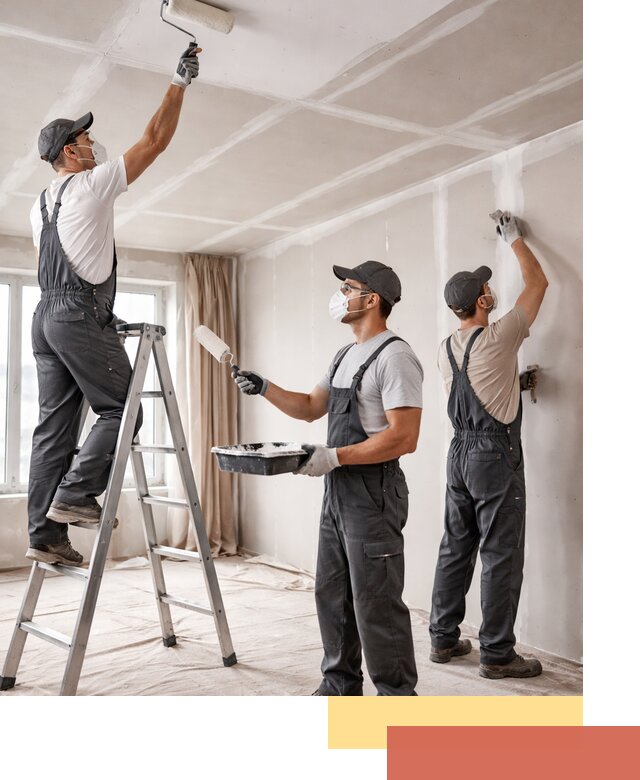 Покраска потолка из гипсокартона в Темрюке качественно и недорого