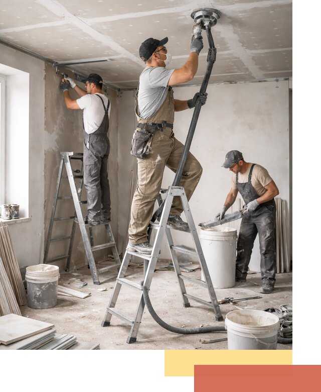 Ремонт потолка из гипсокартона в Темрюке: быстрый и качественный монтаж