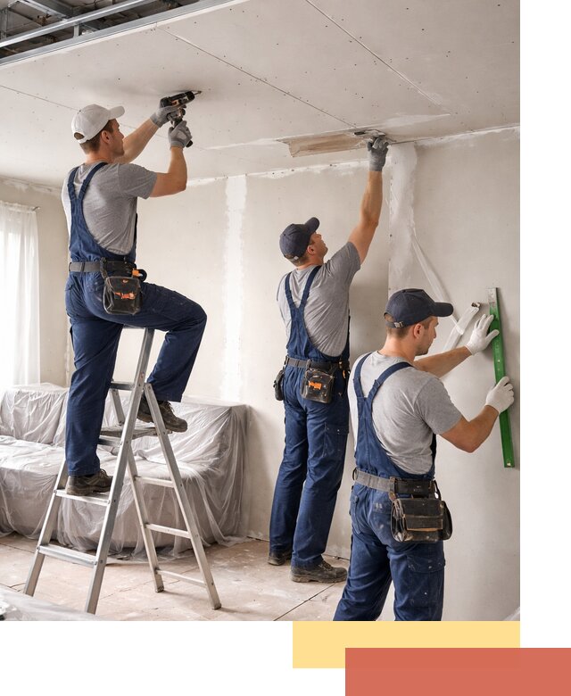 Профессиональная отделка потолка в Темрюке быстро и качественно