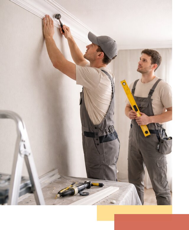 Монтаж потолочного плинтуса в Темрюке качественно и быстро