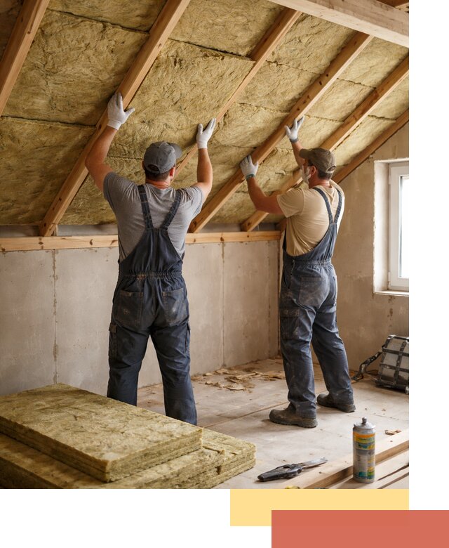 Утепление потолка минеральной ватой в Темрюке