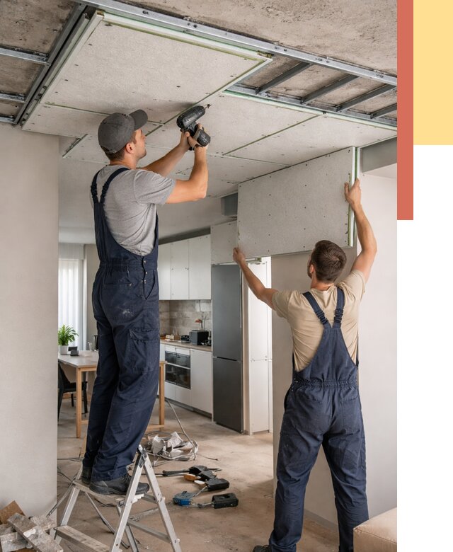 Шумоизоляция потолка панелями зипс в Темрюке от 1904 руб. под ключ | ОТДЕЛОЧНИК-Тмр